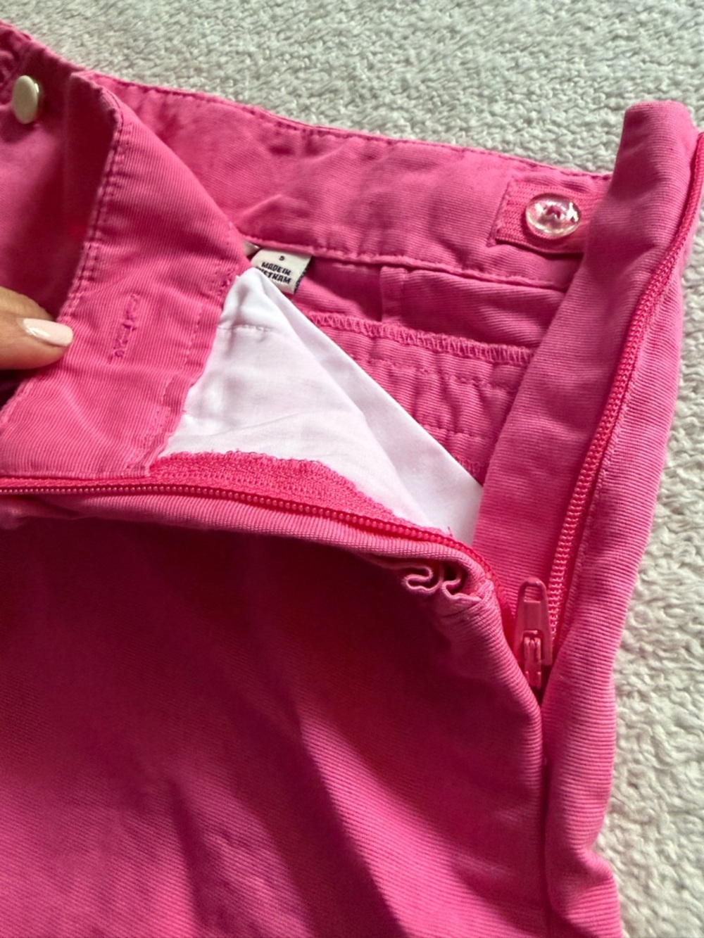 Janie and Jack | Ruffle Pocket Short | Size 5 - Picture 6 of 10